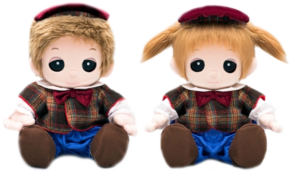 【おもちゃのジャンボ】 ユメル ネルル ミルル 夢の子コレクション44 ベレー帽付きお洋服セット 靴付き （男女兼用） 【おしゃべり人形】