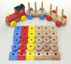 カラフル機関車