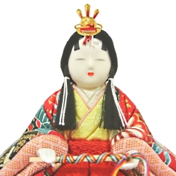 雛人形 ひな人形 お雛様 雛  5人飾り 祝衝立 木目込雛 【2015年度新作】