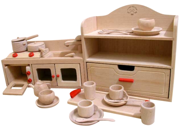 【おもちゃのジャンボ】 木のおもちゃ ミニままごとセット ミニキッチン 食材 調理器具 木製玩具 通販 販売