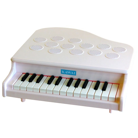 【おもちゃのジャンボ】 河合楽器 ミニピアノ P-25 ピンキッシュホワイト （おもちゃ） 教育 知育 玩具 楽器 通販 販売