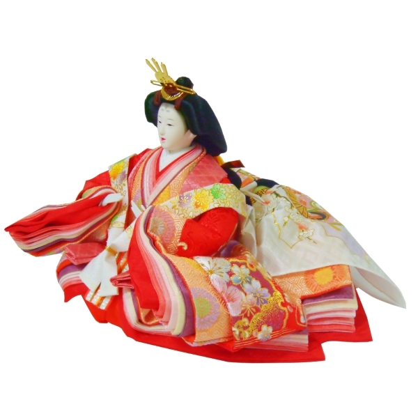 雛人形 ひな人形 お雛様 雛 2人飾り 平飾り 収納 親王 三人官女 コンパクト 2015年度新作 吊るし雛 おもちゃ 通販 販売